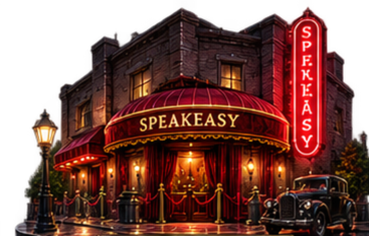 Speakeasy entrance